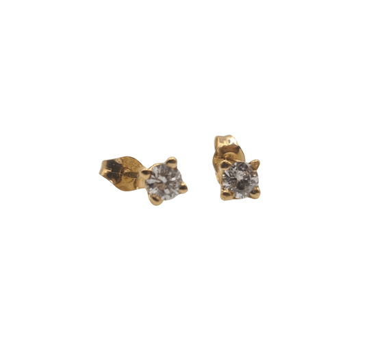 Boucles d'oreilles Boucles d’oreilles or jaune et diamants 58 Facettes