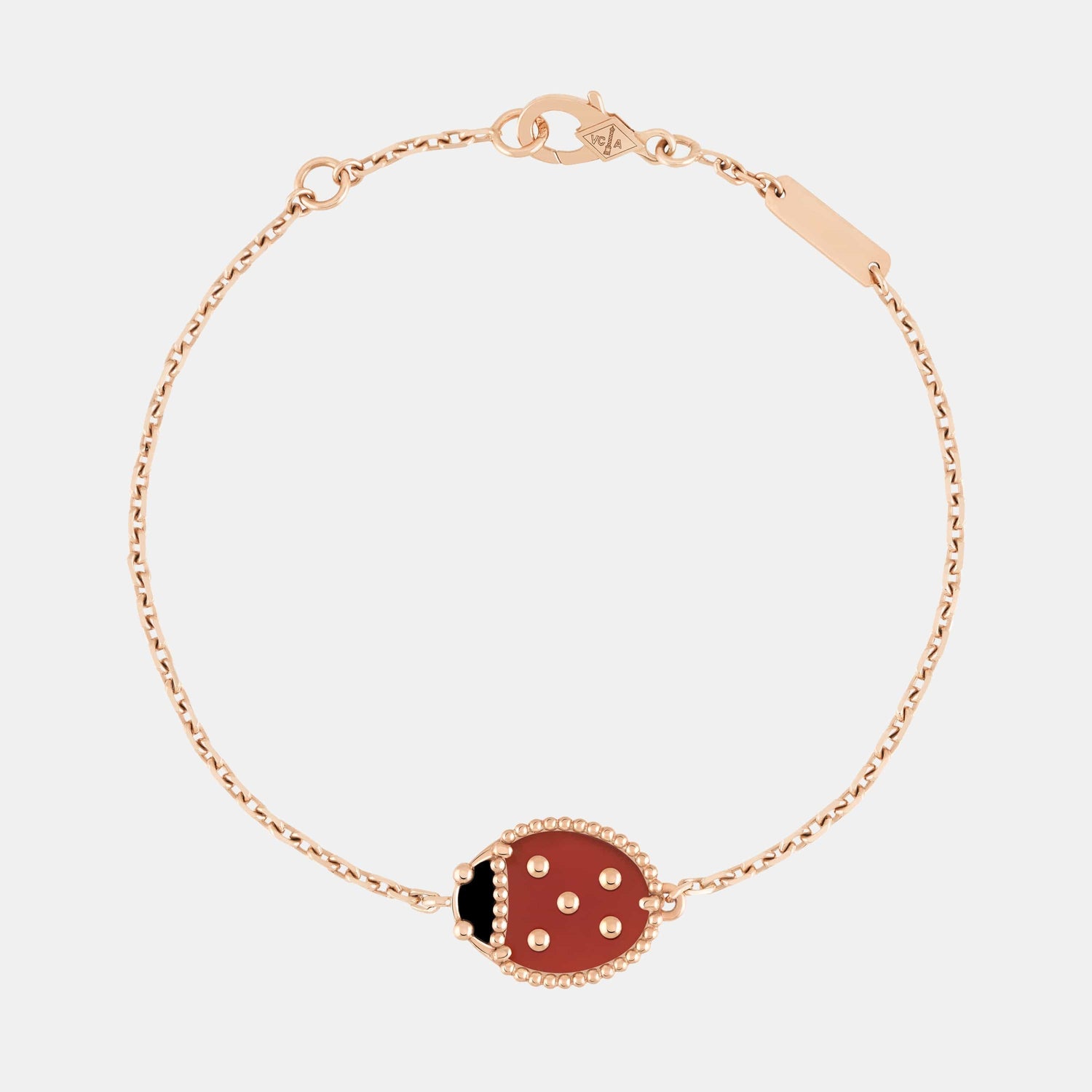 Bracelet Lucky Spring Or rose Mixte 