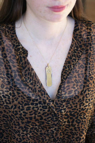 J.A. Henckels vedhæng - Schweizisk knivvedhæng i gult guld og diamanter med hestesko 58 Facettes