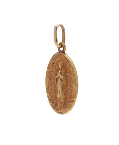 Pendentif Pendentif Vierge Marie en or jaune 18K 58 Facettes BO200070/VIERGEMARIE