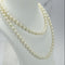 Akoya Pearl Necklace - 14-carat two-tone gold clasp and diamonds 58 Facettes 1998