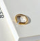 Ring 53 Vintage spændingsring i Platin 950 og guld 750 med diamant 0,27 ct 58 Facettes 2090