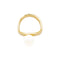 Bague 51 Dinh Van - Bague vintage en or jaune avec perle Akoya 58 Facettes 35284