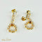 Boucles d'oreilles Boucles d’oreilles pendantes en or jaune 585 et diamants 3,66 ct 58 Facettes 1842