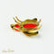 Bee pendant - Pendant in 18-carat yellow gold and coral 58 Facettes 2020