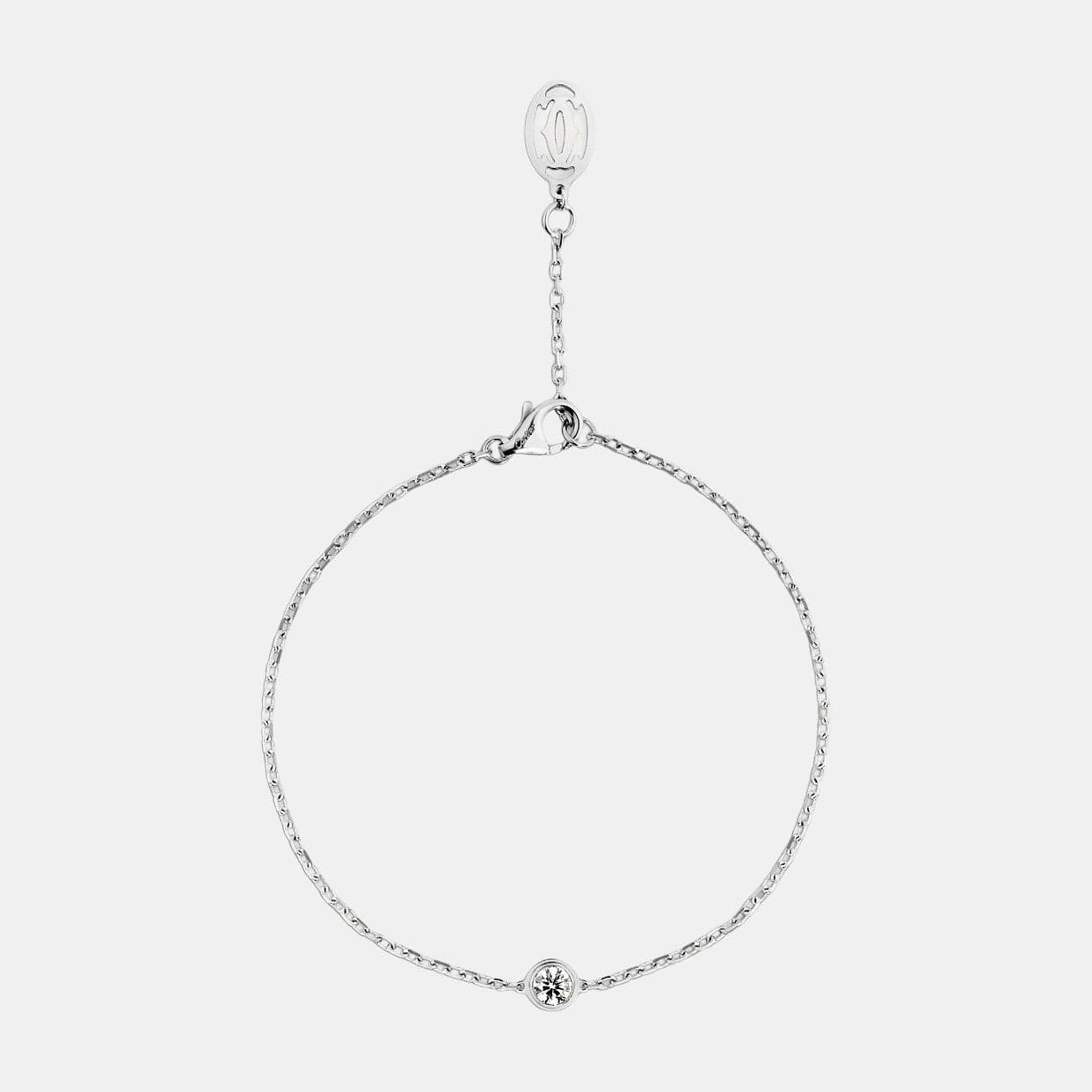 Bracelet Cartier d'Amour Or blanc Diamant