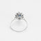 Bague 60.5 Bague marguerite en or blanc, saphir et diamants 58 Facettes 58FC103