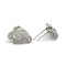 Boucles d'oreilles Broche Double Clip Art Déco - Or, platine & diamants 58 Facettes 240117R