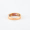 Bague 53 Bague en or rose, diamants & saphirs 58 Facettes
