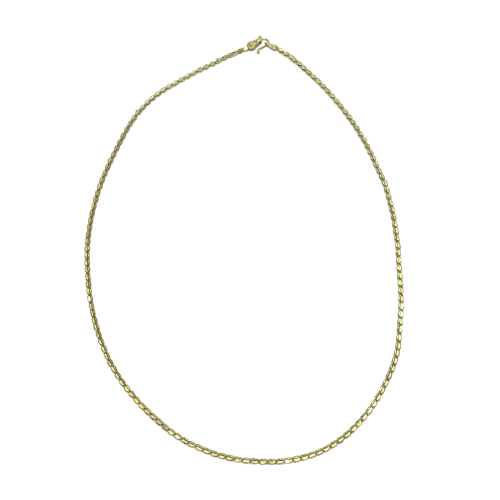 14 Ayar Sarı Altın İnce Zincir Kolye 42 cm 4,36 g 58 Facettes 250270