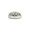 Bague 50 Bague or blanc et diamants 58 Facettes 220453R
