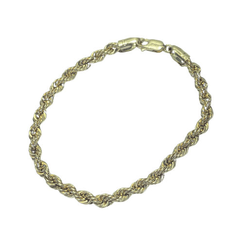 Armband Gedrehtes Armband aus 18 Karat Gelbgold, 4,98 g 58 Facettes 250304