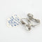 Boucles d'oreilles Dormeuses en platine & diamants 58 Facettes