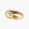 Bague 58 Bague pavée de 19 diamants en or jaune 750 58 Facettes