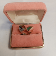 Bague 51 Bague cocktail en or 18 carats (750‰) et tourmalines Paraíba, diamant 58 Facettes bague cocktail 1