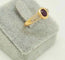 Bague 51 Bague en or jaune, diamants, rubis 58 Facettes