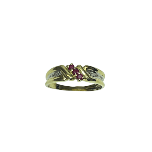 Anillo 55 Anillo de rubí en oro amarillo de 18 quilates 2,87 g 58 Facettes 250043