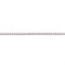 Collier Collier or blanc serti de diamants naturels 58 Facettes