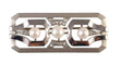 Broche Broche barette or blanc Art Déco diamants et perles 58 Facettes C 295