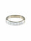 Bague 56 Alliance - Bague demi-tour en or blanc et diamants 58 Facettes 404 50039