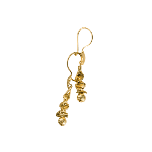 Earrings Vintage 18-carat gold drop earrings 58 Facettes 3153
