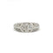 Bague 50 Bague or blanc et diamants 58 Facettes 220453R