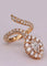 Bague 54 Bague serpent marquise Or jaune Diamant 58 Facettes P154