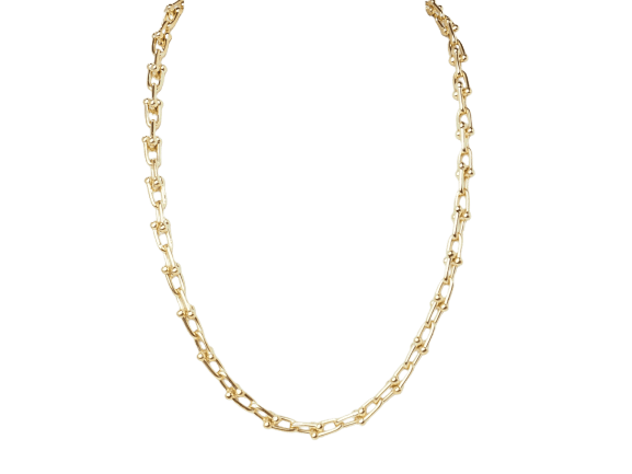 Tiffany & Co HardWear Kolye - 18 ayar sarı altın kolye 58 Facettes 33617