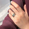 Bague 53 Bague - Or, Diamants & Saphirs 58 Facettes 250040SP