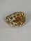 Bague 53 Bague ARFAN or jaune citrine diamants 58 Facettes 5723