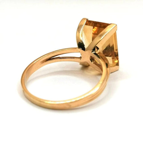 Bague 61 Bague Citrine 58 Facettes 2516