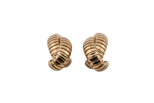 Boucles d'oreilles Oro Giallo Carlo Weingrill - Boucles d’oreilles tube-gas en or jaune 18 ct 58 Facettes ORC216