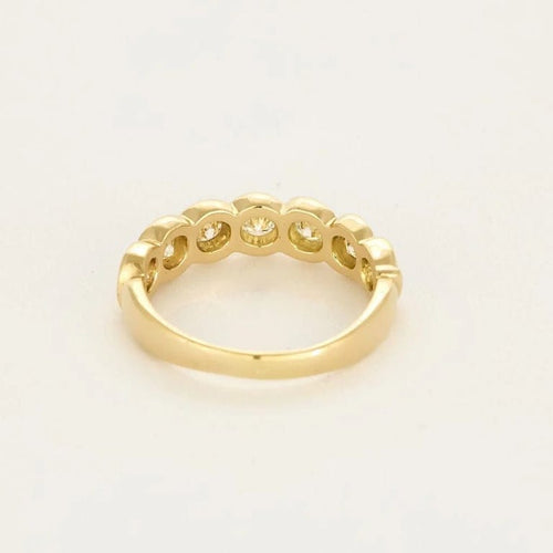 Bague 62 Bague motif tressé en or jaune 18k et diamants 58 Facettes DADB-07