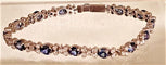Bracelet BRACELET SAPHIRS  DIAMANTS 58 Facettes R 1602  Mnae