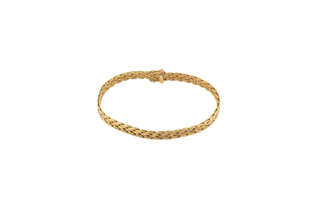 Bracelet Bracelet at Link in 18 kt yellow gold 58 Facettes brc245
