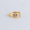 Bague 51 Bague Solitaire 0.30ct accompagné 58 Facettes FM52