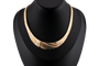 Collier Collier girocollo en trois ors 18 kt 58 Facettes