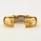 Bracelet Bracelet Rigide OJ PERRIN Or Jaune Godronné Saphirs 58 Facettes 4833