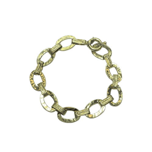 Bracelet Large link bracelet Link in 18-carat yellow gold 5.71 g 58 Facettes 250244
