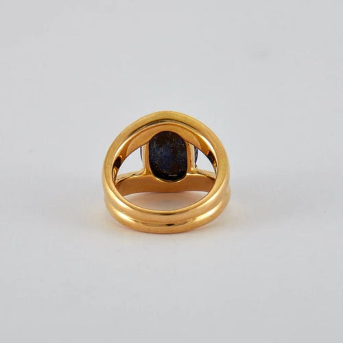 Bague 54 Bague Lapis lazuli & Diamants 58 Facettes FL239