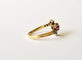 Bague 51 Bague croisée Or Jaune Rubis et Diamants 58 Facettes
