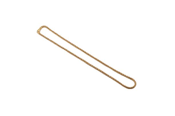 Collier Oro Rosa FOPE Serpente - Collier en or rose 18 carats 58 Facettes COL233