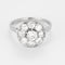 Anillo 52 Elegante Anillo platino y diamantes 58 Facettes SMA0406X4