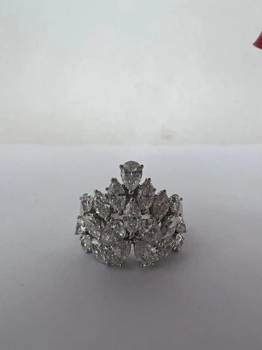 Bague 53.5 Bague cocktail fantaisie diamant 58 Facettes RNG-118