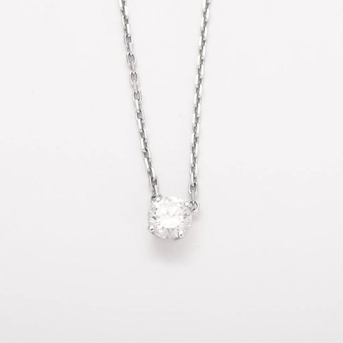 Collier Collier en Or gris et diamant 58 Facettes