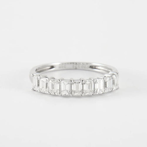 Bague 51 Bague en Or Blanc & diamants 58 Facettes