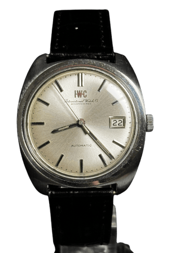 Montre IWC Schaffhausen - Montre automatique réf. 1819 vintage en acier 58 Facettes