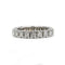Bague 53 Alliance Américaine - Platine & Diamants 58 Facettes 250415R