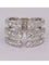 Bague 53 Bague triple rang diamants ronds 58 Facettes P592