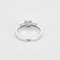 Bague 54 Bague - Solitaire diamant 1 ct en or blanc 18k et diamants 58 Facettes LJ25